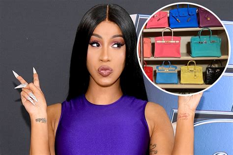 OMG! Cardi B Shows Off Her Collection of Birkin 